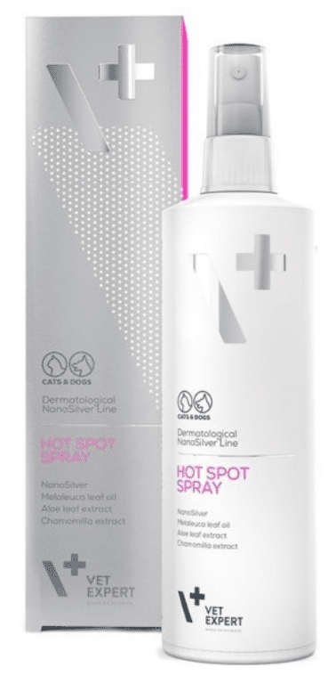 VetExpert Hot Spot Spray na ošetrenie škrabancov a odrenín pre psy a mačky 100ml