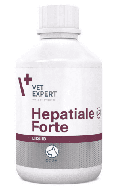 VetExpert Hepatiale Forte Liquid doplnok výživy pre psy a mačky na podporu funkcie pečene 250ml