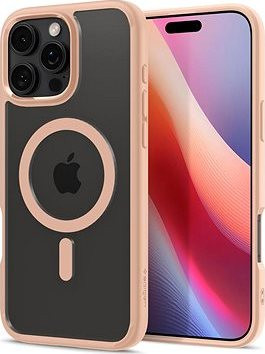 Spigen Ultra Hybrid MagSafe Rose Titanium iPhone 16 Pro