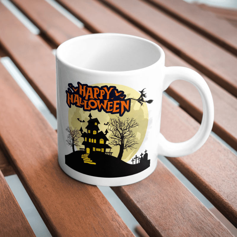 KH10-2 DR Hrnček - Happy Halloween, 330ml