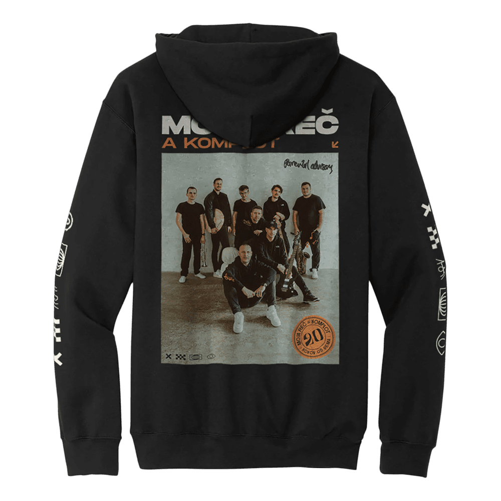 Moja Reč mikina 20 rokov od dema Čierna S