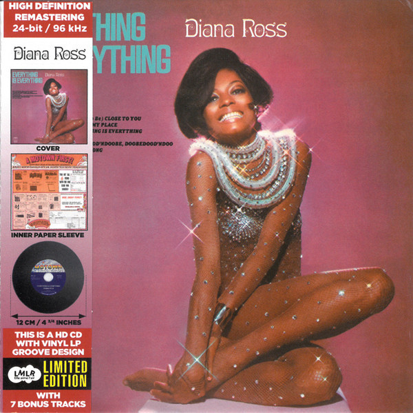 Diana Ross, Everything Is Everything (Vinyl Replica CD), CD