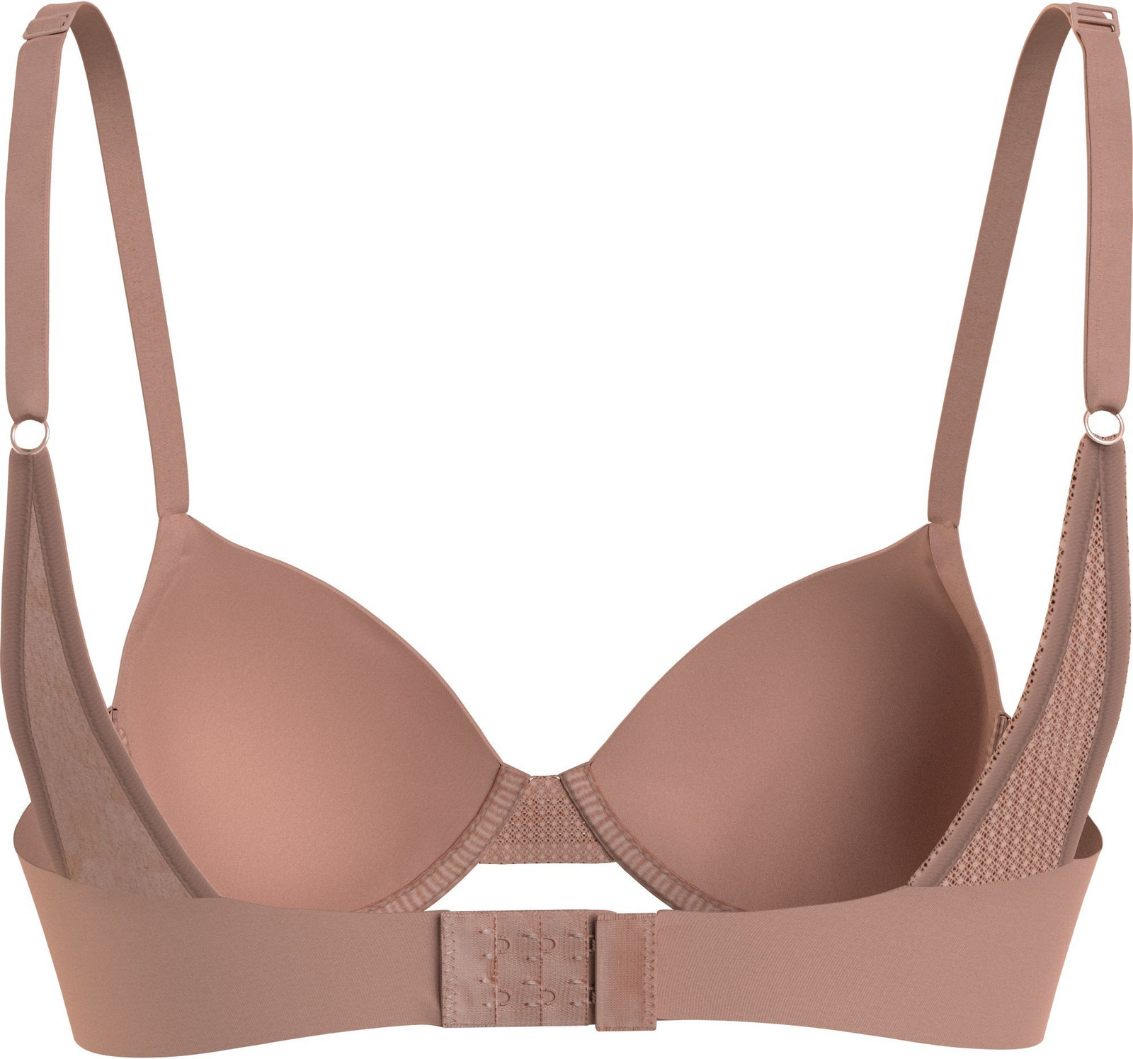 Dámska podprsenka LIGHTLY LINED DEMI 000QF9005E FSR make-up - Calvin Klein 75D