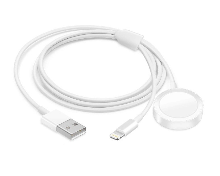 eses USB magnetická nabíjačka pre Apple Watch a iPhone s dvoma konektormi - 100cm