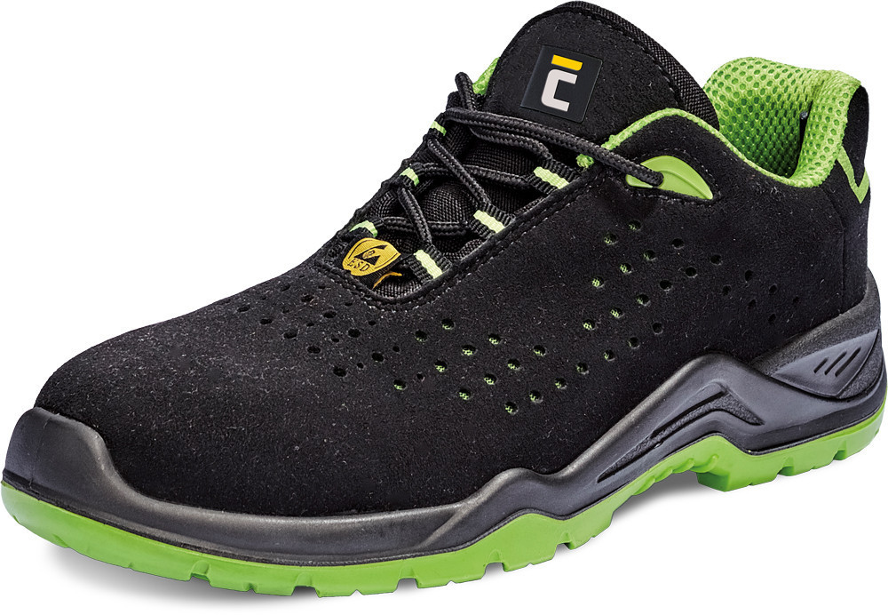 HALWILL MF ESD S1P SRC poltopánka. 40 čierna