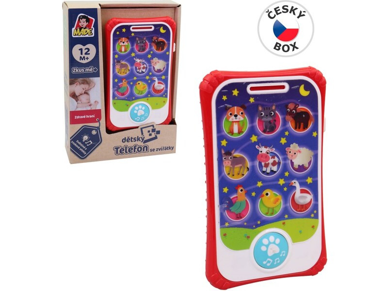 MADE - Detský mobilný telefón, 9,5 x 15,5 cm