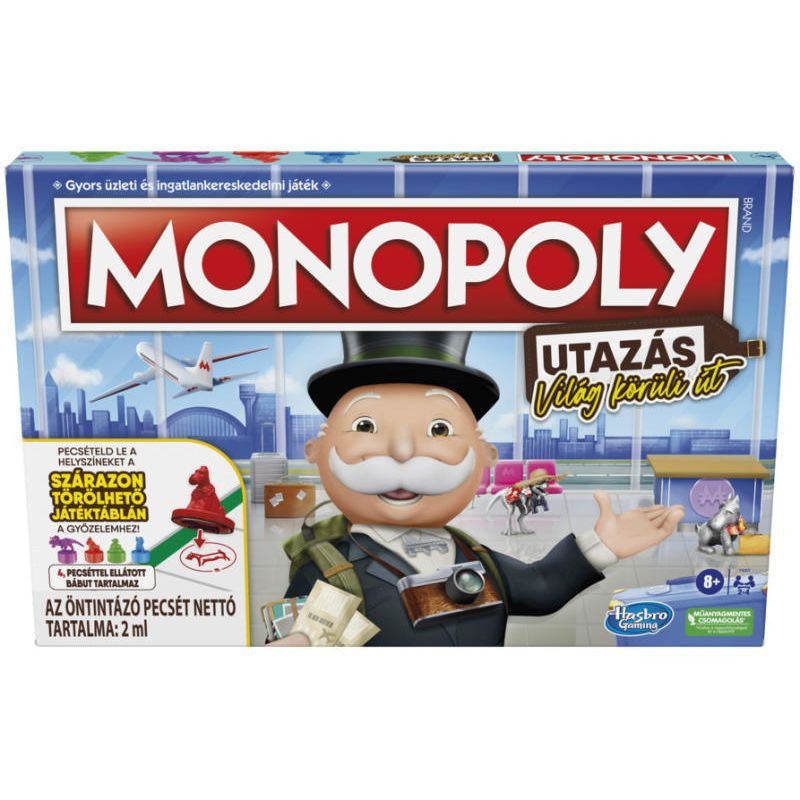 HASBRO MONOPOLY UTAZAS - VILAG KORULI UT /F4007165/