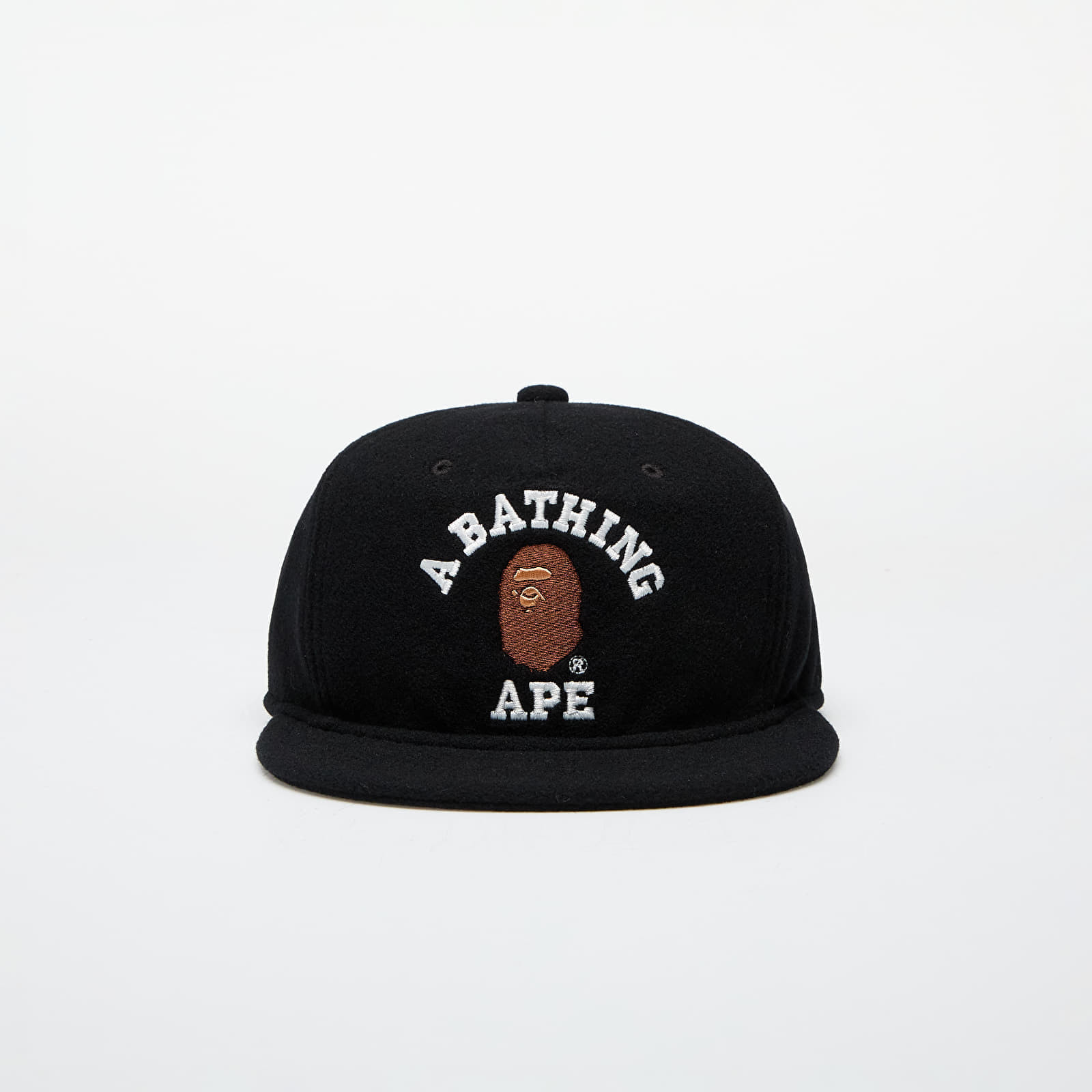 Šiltovka A BATHING APE College Wool Cap M Black Universal