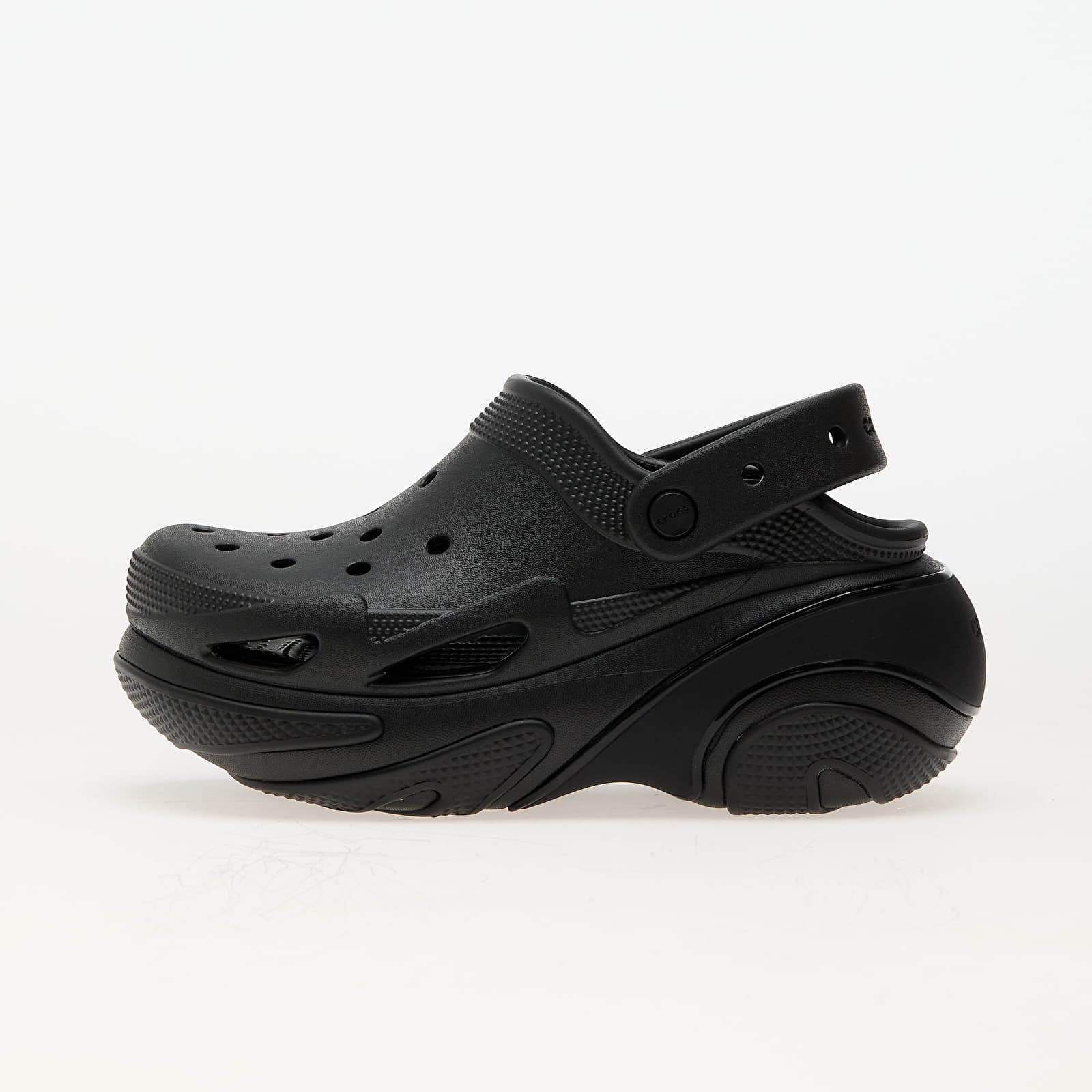 Tenisky Crocs Bubble Crush Clog Trible Black EUR 36-37