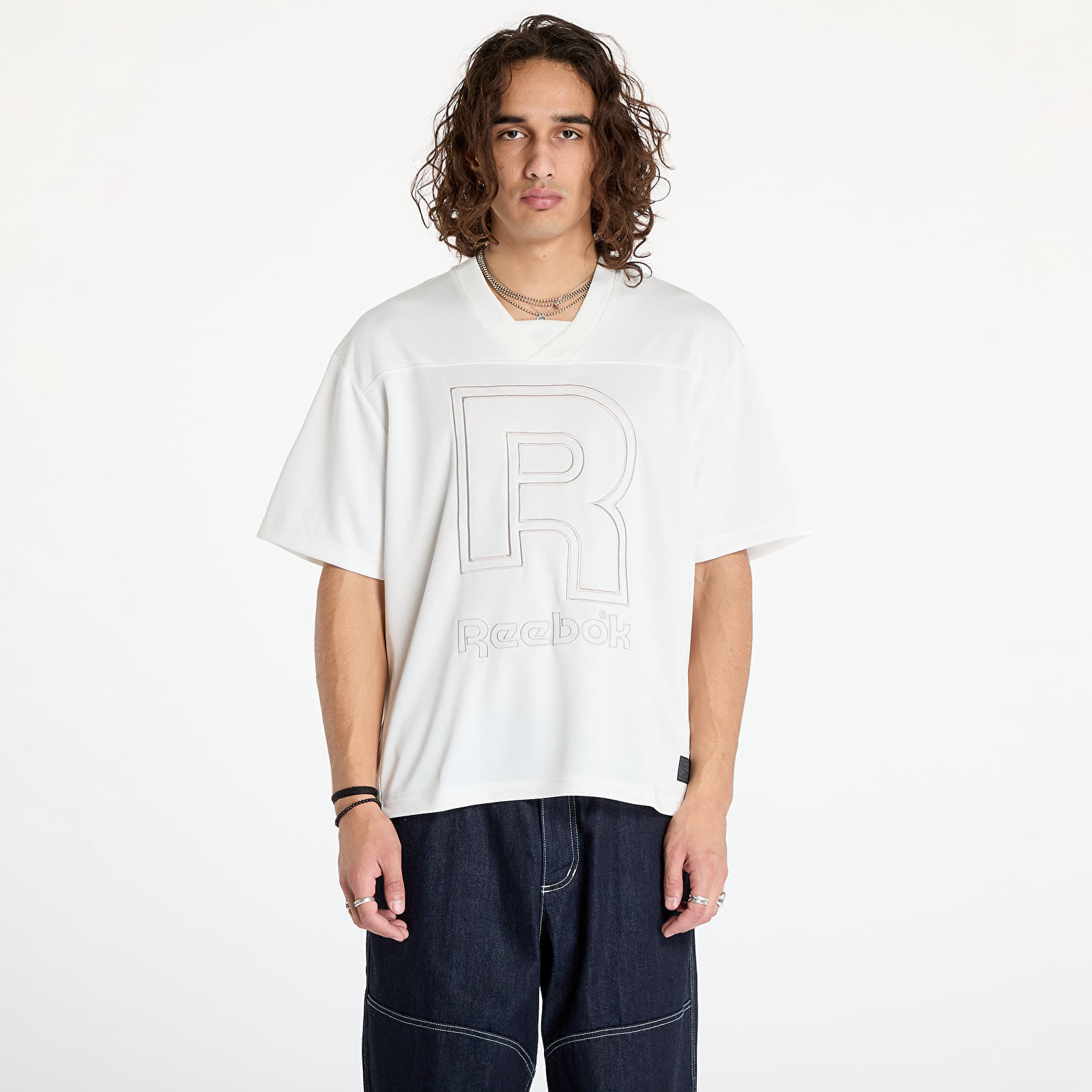 Tričko Reebok Classics Team Tradition Jersey UNISEX Chalk L