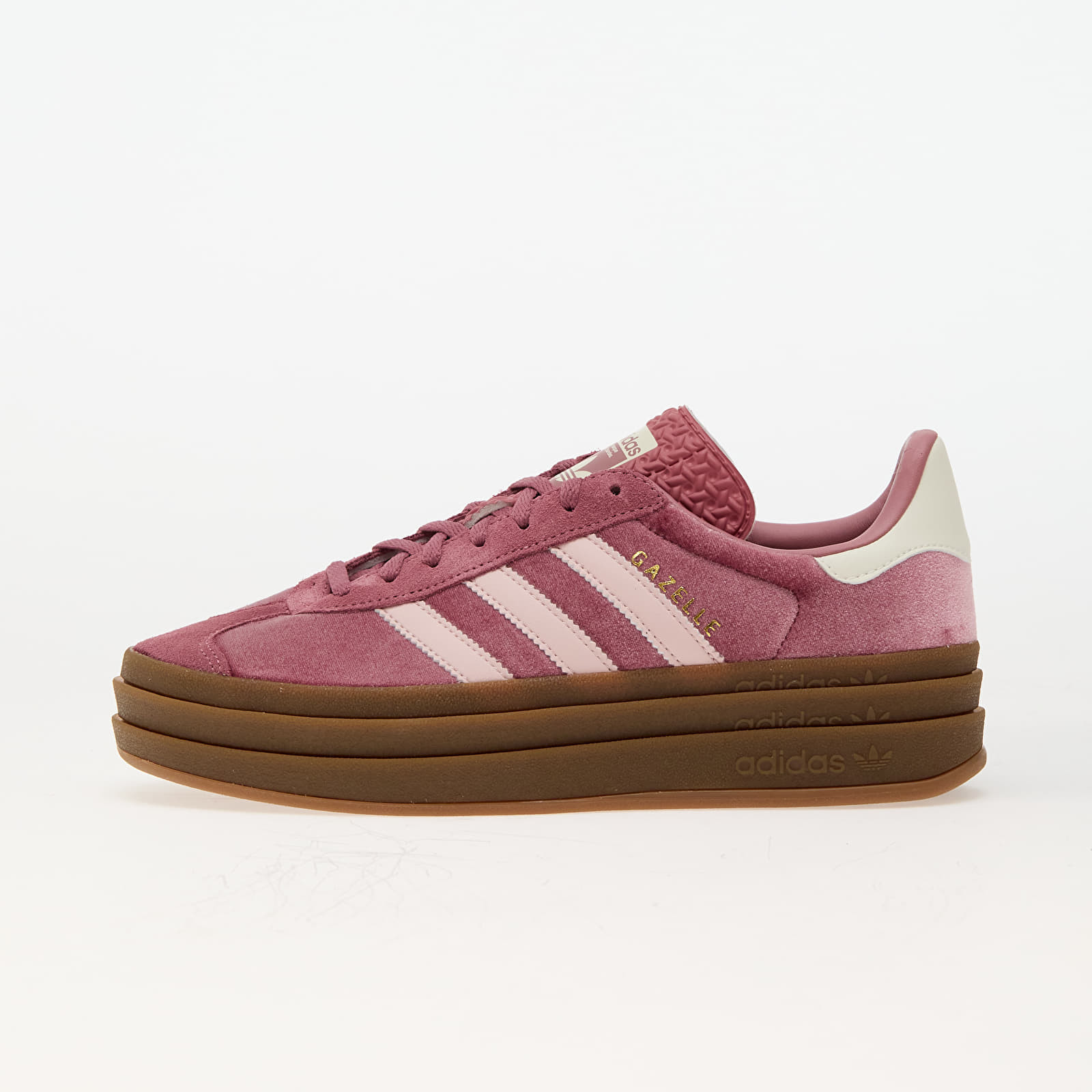 Tenisky adidas Gazelle Bold W Preloved Crimson/ Sandy Pink/ Off White EUR 40 2/3