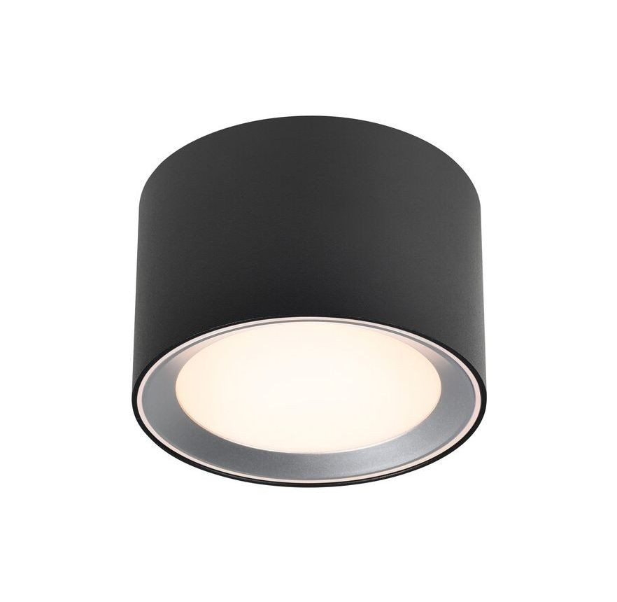 Nordlux Čierne prisadené kúpeľňové LED svietidlo Landon 8 6,5W 2110660103