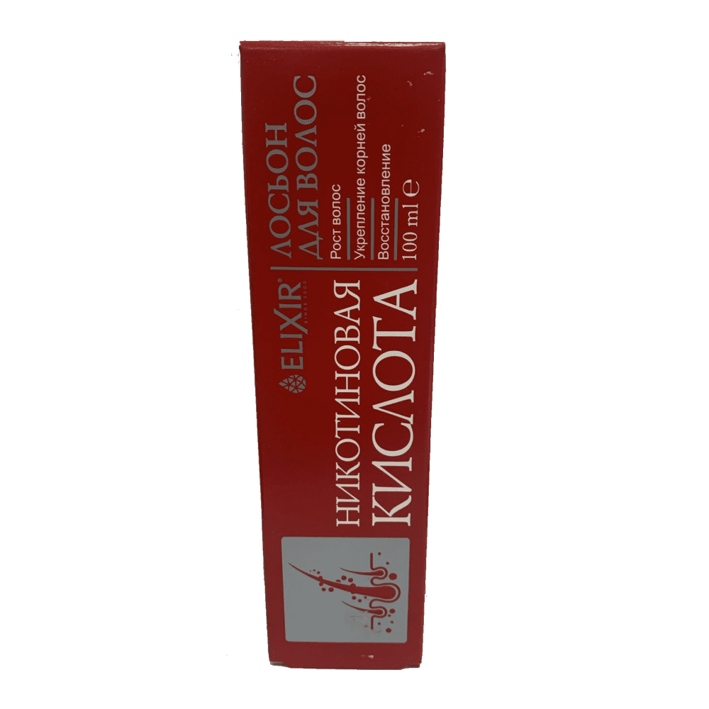Vlasová voda s kyselinou nikotínovou - 100ml - Elixir
