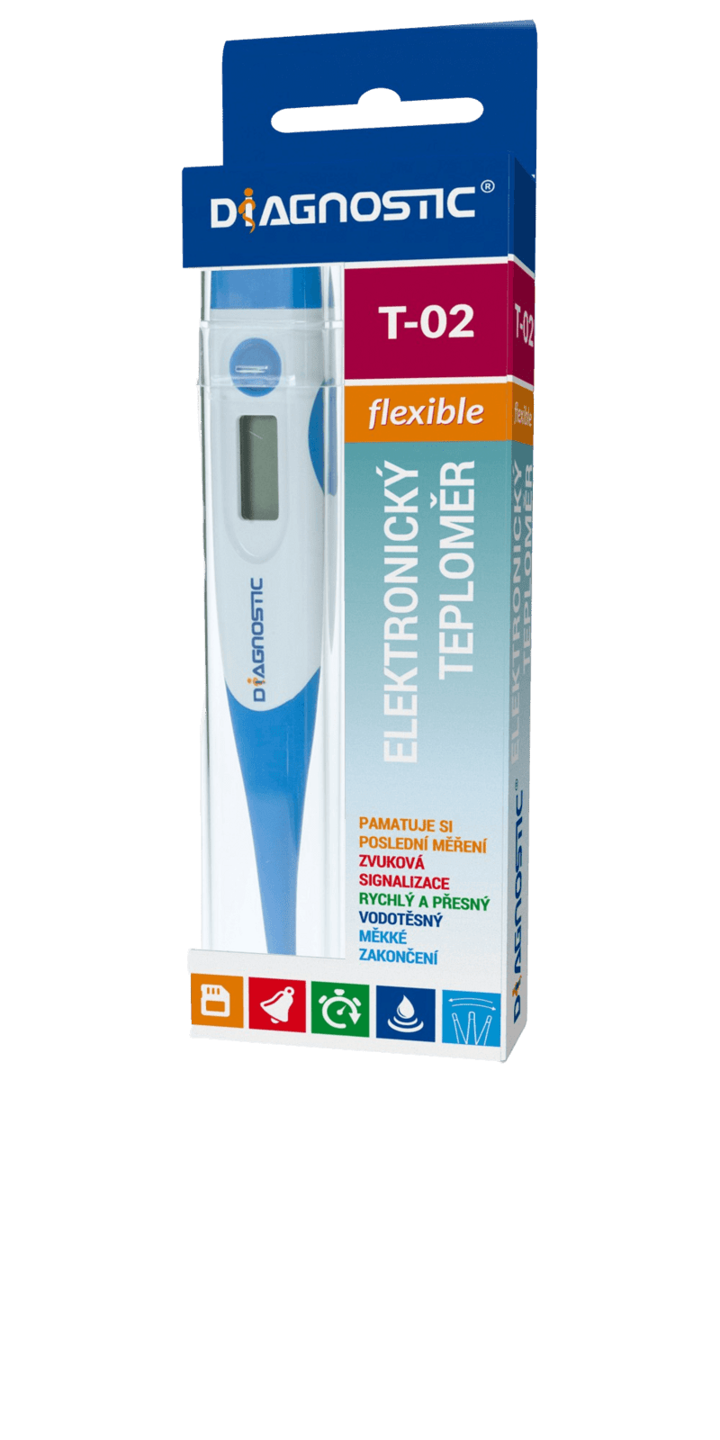 BIOTTER WW Teploměr T-02 Flexible elektronický