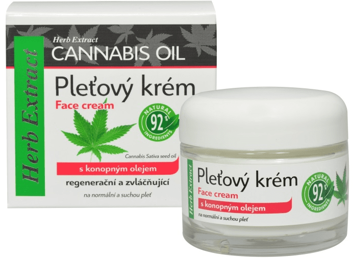 HERB EXTRACT Pleťový krém Cannacare 50 ml