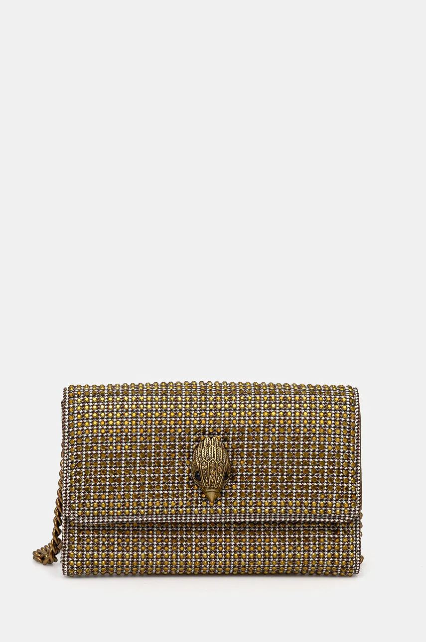 Listová kabelka Kurt Geiger London FABRIC KENSINGTON zlatá farba, 648340609