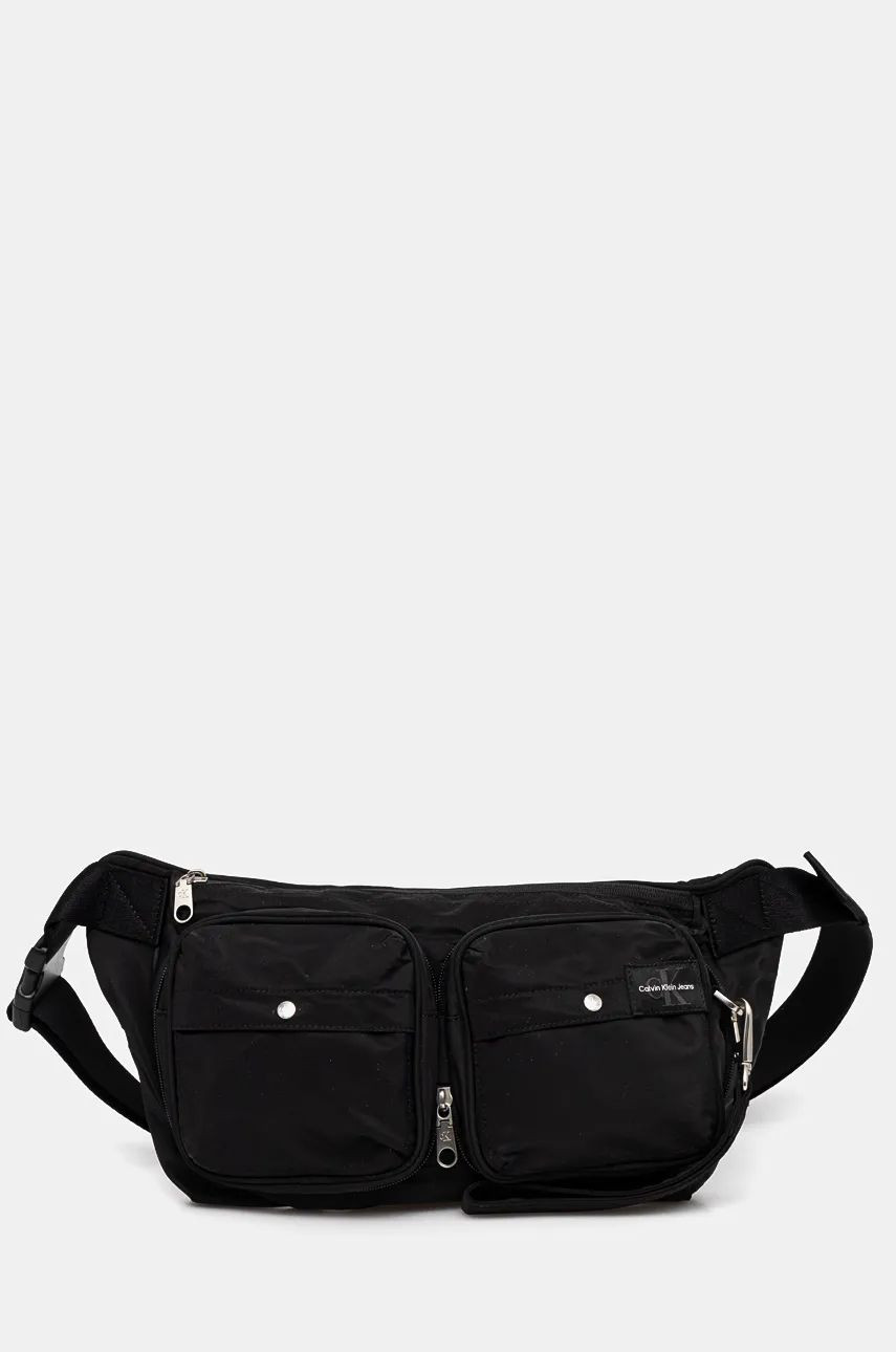 Ľadvinka Calvin Klein Jeans čierna farba, K50K512573