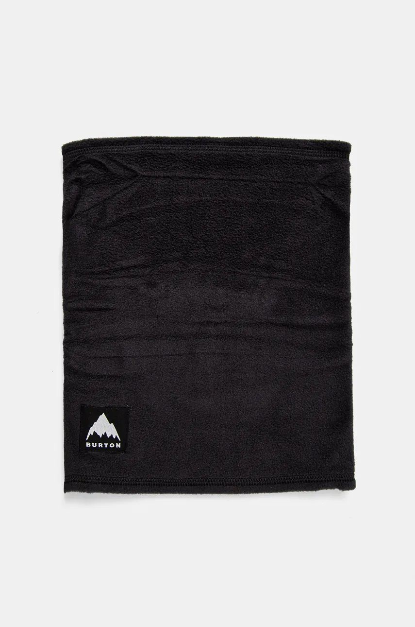 Detský šál komín Burton čierna farba, jednofarebný, 105371