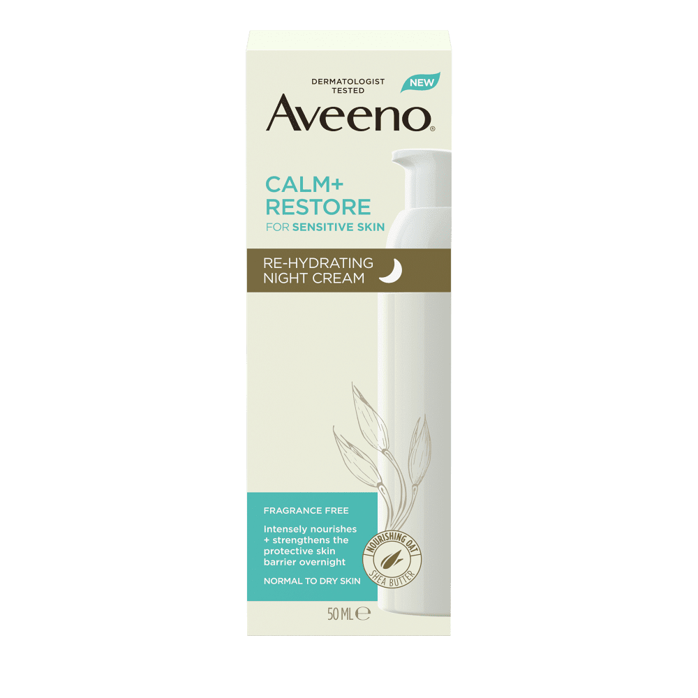 AVEENO Calm+Restore Rehydratačný nočný krém 50 ml