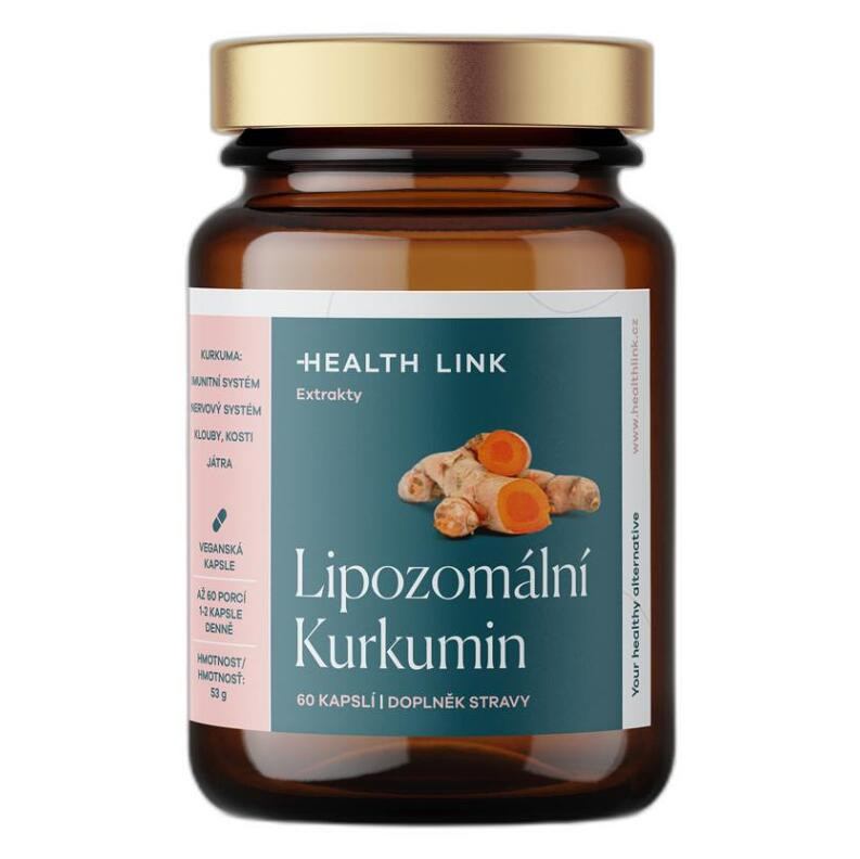 HEALTH LINK Lipozomálny kurkumín 60 kapsúl