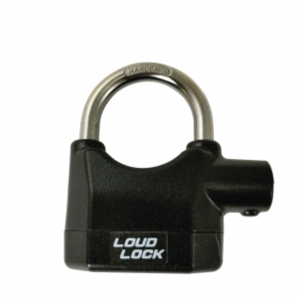 Zámok s alarmom Streetwise Loud Lock Padlock - čierny