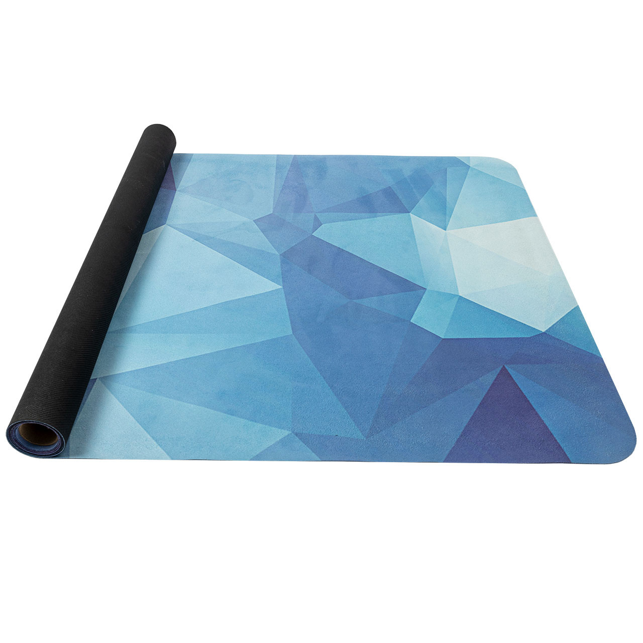 Karimatka Yate Yoga Mat prírodná guma 1 mm - svetlo modrá-modrá