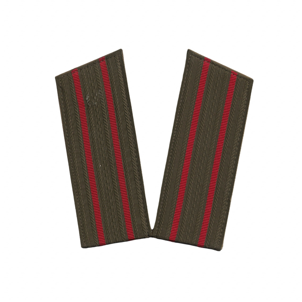 Výložky ZSSR pechota vyšší dôstojník - olivové-červené
