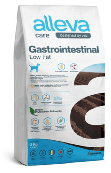 Alleva VET CARE dog adult ALS gastrointestinal low fat suché diétne krmivo pre psy 12kg
