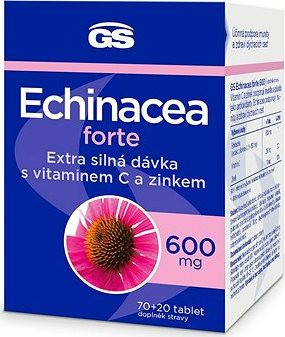 GS Echinacea Forte 600, 70 + 20 tabliet