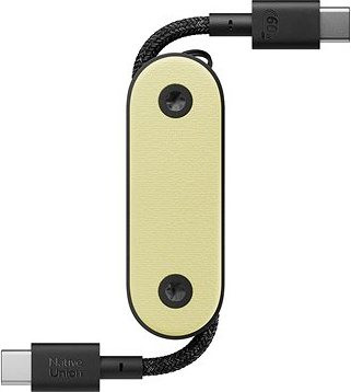 Native Union Pocket Cable (USB-C – USB-C) Lemon