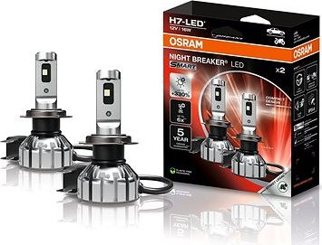 OSRAM NIGHT BREAKER LED SMART H7 VW Touran 2006 – 2010 + Canbus + Adaptér