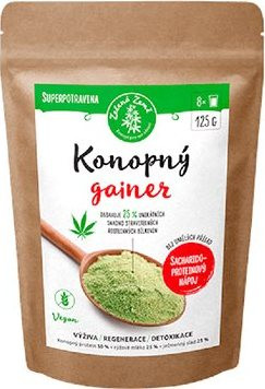 Zelená země Konopný gainer 125g