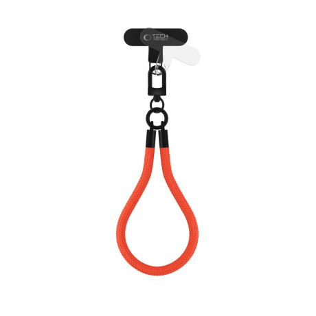 Tech-Protect Wrist Strap šnúrka na mobil, oranžová/čierna