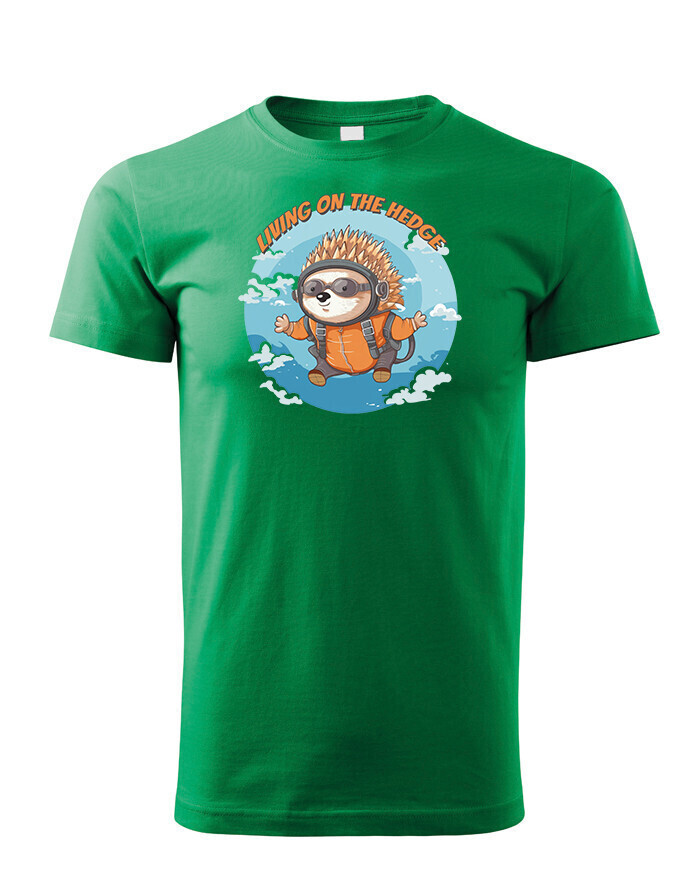 Dětské tričko Ježek parašutista