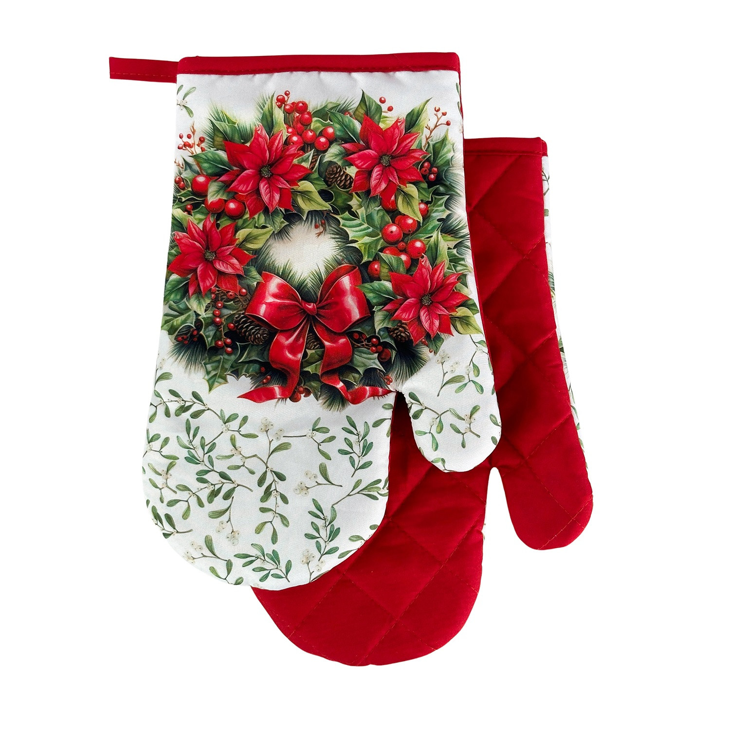 MAKRO - Chňapka s magnetom vianočný veniec