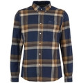 Košele s dlhým rukávom Barbour Shirt Folley Tailored - Navy