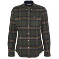Košele s dlhým rukávom Barbour Shirt Portdown Tailored - Olive
