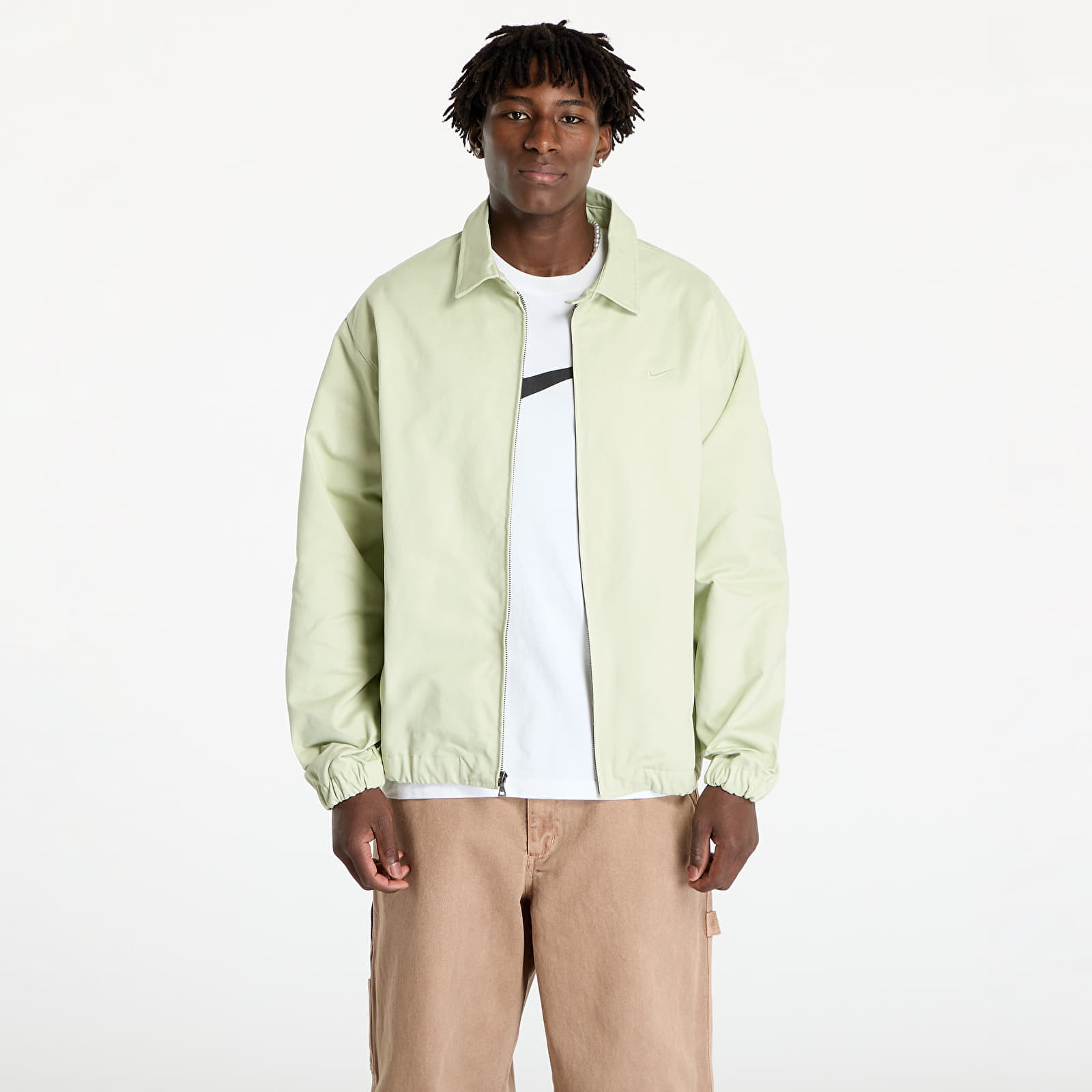 Bunda Nike Life Men's Woven Harrington Jacket Olive Aura/ Olive Aura M