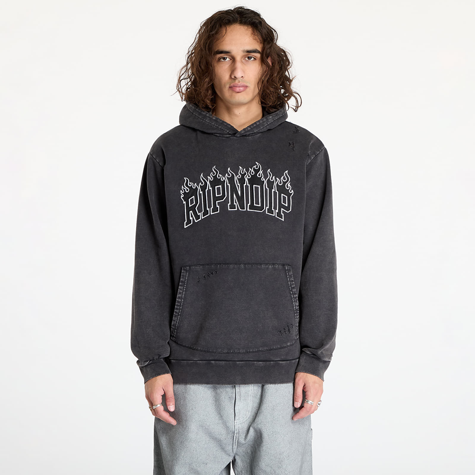 Mikina RIPNDIP Fire Spirit Hoodie Black L