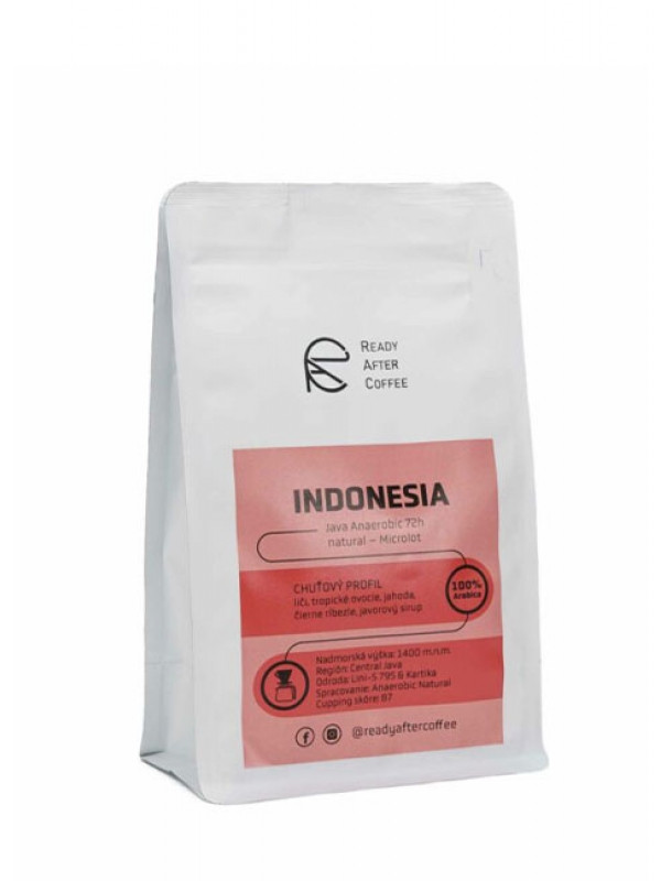 Indonesia Java zrnková káva 200 g