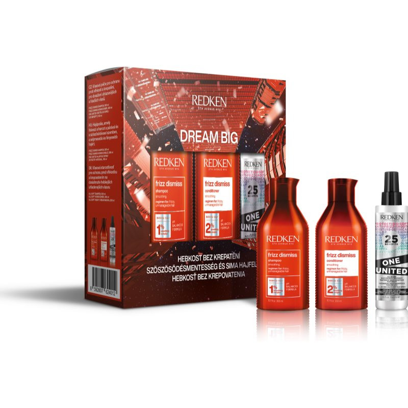 Redken Frizz Dismiss darčeková sada (proti krepateniu)