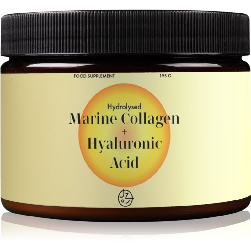 Jíme zdravě Marine Collagen + Hyaluronic Acid hydrolyzovaný kolagén s kyselinou hyalurónovou príchuť Mango 195 g