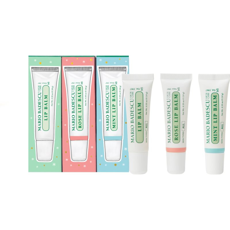 Mario Badescu Lip Balm Trio darčeková sada(na pery)