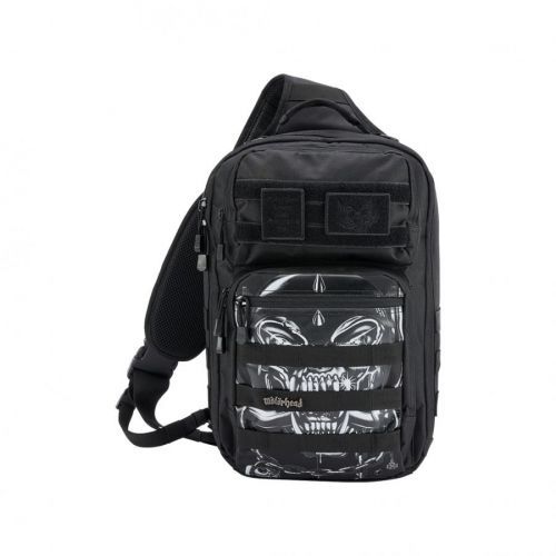 Batoh Brandit Motörhead US Cooper Sling Large - čierny
