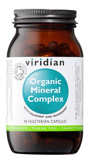 VIRIDIAN Mineral Complex Organic (Komplex minerálov Bio) 90 kapsúl