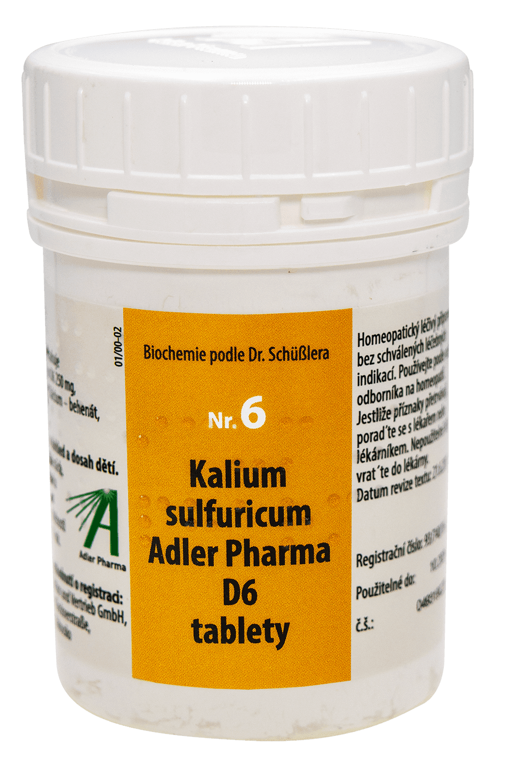 ADLER PHARMA Nr.6 Kalium sulfuricum D6 2000 tablet