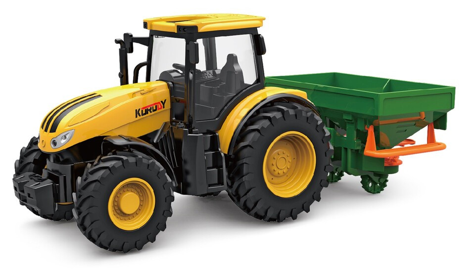 Traktor s rozmetadlom priemyselných hnojív 27,5cm