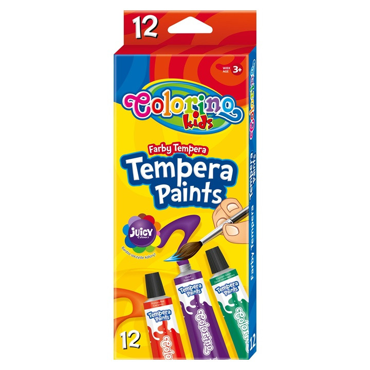Temperové farby Colorino 12 x 12 ml