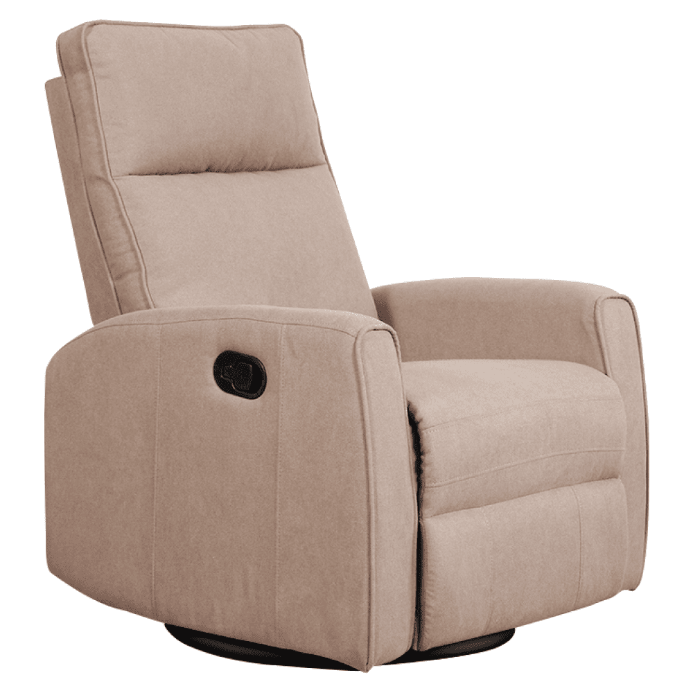 Relaxačné kreslo, sivohnedá Taupe, MEKENZI