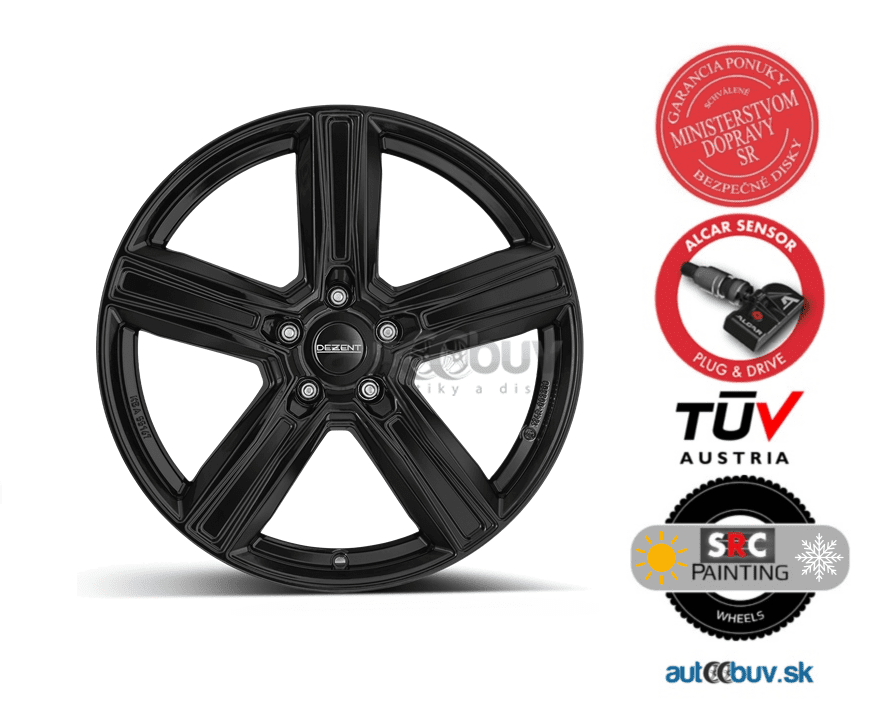 DEZENT KG black 6.50x18 5x112.00 ET44